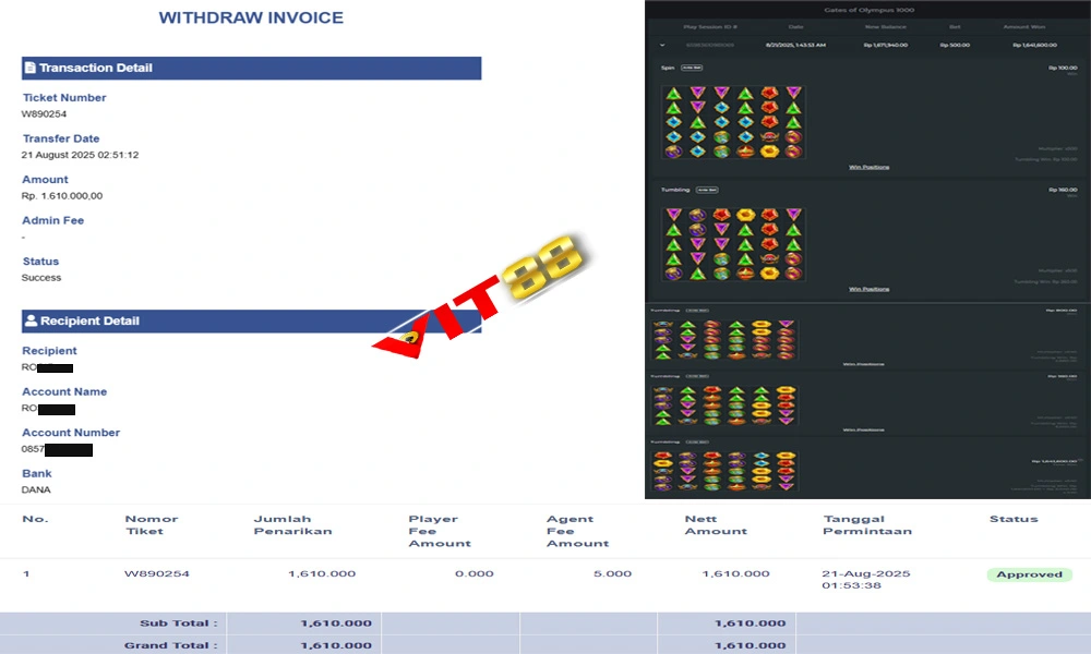 Bukti Withdraw Gates of Olympus 1000: Petir Zeus Beneran Cair ke Rekening! 