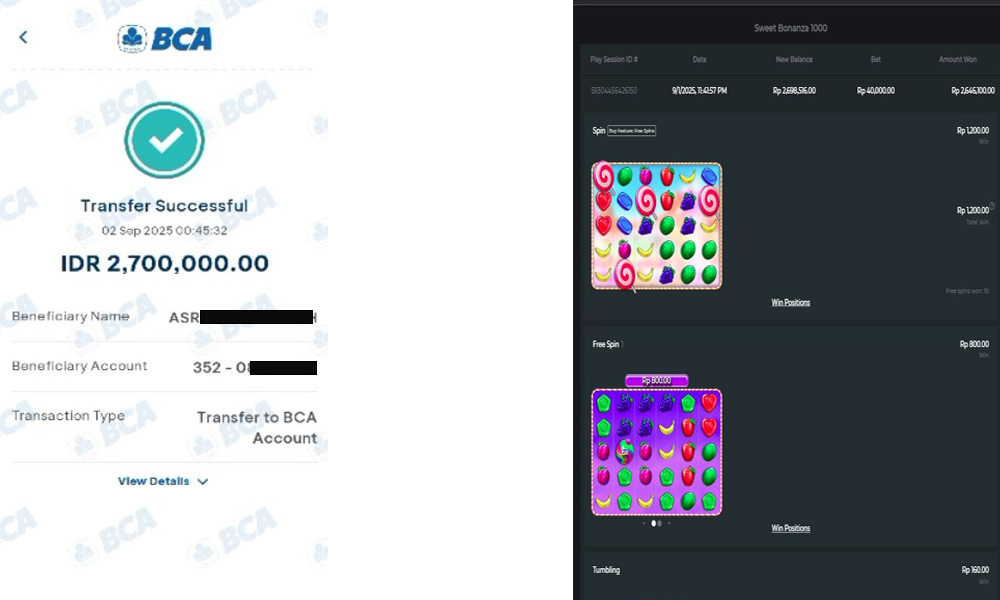 Bukti WD Sweet Bonanza 1000: Jackpot Manis yang Beneran Cair!