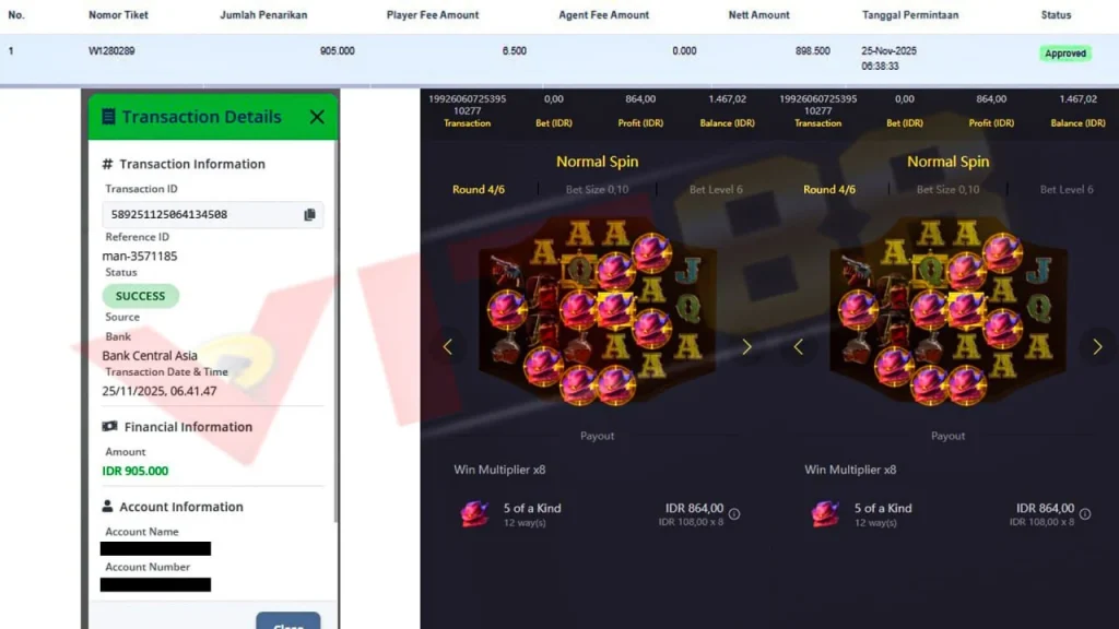 Bukti Kemenangan Slot Senin 1 Desember 2025: Scatter Deras, Cuan Ngegas, WD Kilat di VIT88!